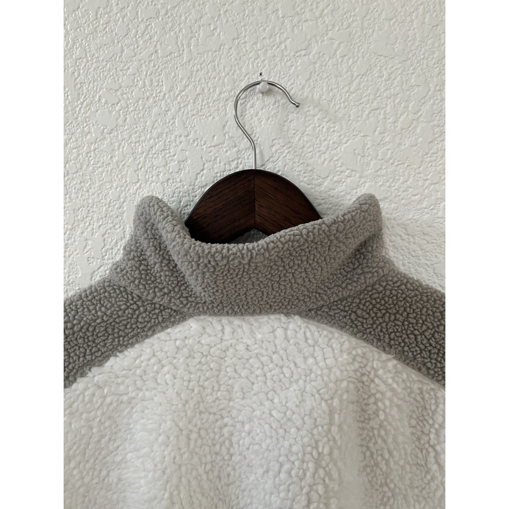 Columbia Womens Half-Zip Pullover Fleece Size Large Dove Sea Salt Outdoors - Picture 12 of 16
